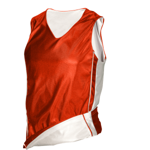 ADULT  REVERSIBLE JERSEY - Orange, M
