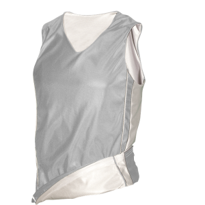 ADULT  REVERSIBLE JERSEY - Silver, M