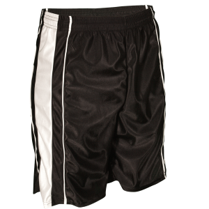 9"  ADULT  ATHLETIC SHORTS - Black, M