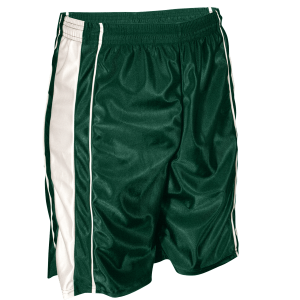9"  ADULT  ATHLETIC SHORTS - Dark Green, M