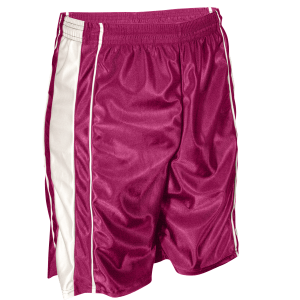 9"  ADULT  ATHLETIC SHORTS - Fuchsia, M