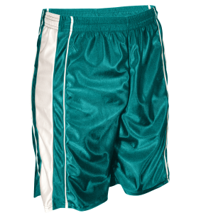 9"  ADULT  ATHLETIC SHORTS - Teal, M