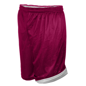 ADULT  REVERSIBLE ATHLETIC SHORTS - Fuchsia, M