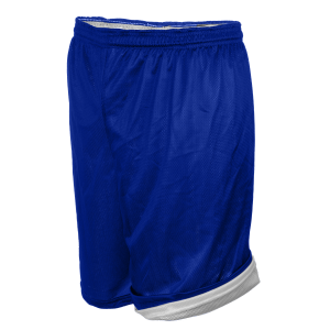 ADULT  REVERSIBLE ATHLETIC SHORTS - Royal Blue, M
