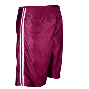 9"  ADULT  ATHLETIC SHORTS - Fuchsia, M