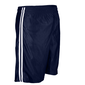 9"  ADULT  ATHLETIC SHORTS - Navy Blue, M