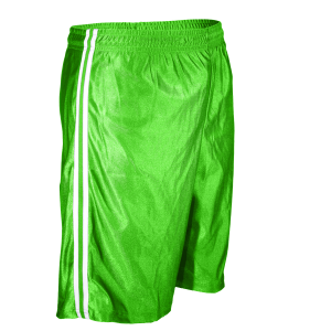 9"  ADULT  ATHLETIC SHORTS - Neon Green, M