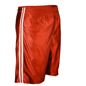 9"  ADULT  ATHLETIC SHORTS - Orange, M