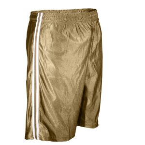9"  ADULT  ATHLETIC SHORTS - Vegas Gold, M