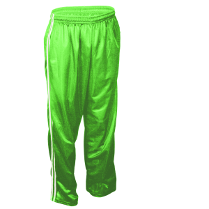 ADULT  PULL UP PANTS - Neon Green, M