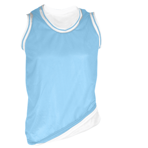 ADULT  REVERSIBLE JERSEY - Columbian Blue, M