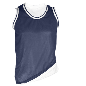 ADULT  REVERSIBLE JERSEY - Navy Blue, M