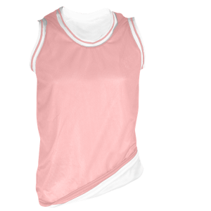 ADULT  REVERSIBLE JERSEY - Pink, M