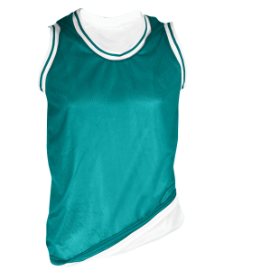 ADULT  REVERSIBLE JERSEY - Teal, M