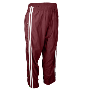 ADULT  BREAKAWAY PANTS - Maroon, M