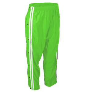 ADULT  BREAKAWAY PANTS - Neon Green, M