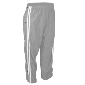 ADULT  BREAKAWAY PANTS - Silver, M