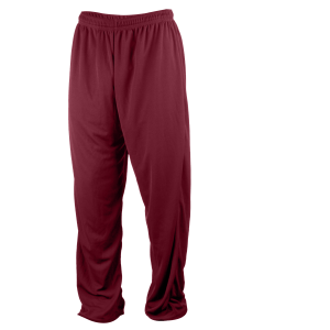 ADULT  PULL UP PANTS - Maroon, M
