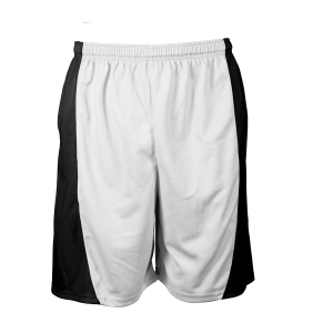9"  ADULT  ATHLETIC SHORTS - Black, M