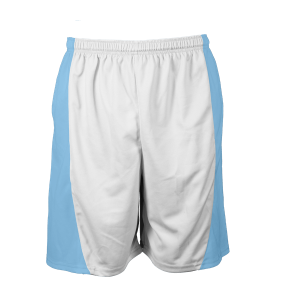 9"  ADULT  ATHLETIC SHORTS - Columbian Blue, M