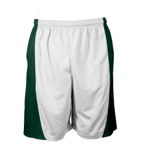 9"  ADULT  ATHLETIC SHORTS - Dark Green, M