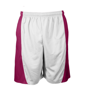 9"  ADULT  ATHLETIC SHORTS - Fuchsia, M