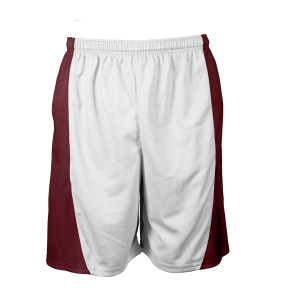 9"  ADULT  ATHLETIC SHORTS - Maroon, M