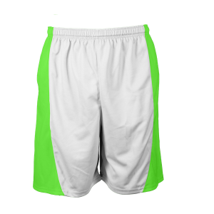 9"  ADULT  ATHLETIC SHORTS - Neon Green, M