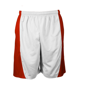 9"  ADULT  ATHLETIC SHORTS - Orange, M