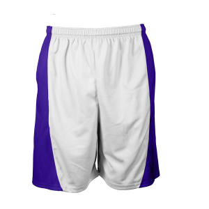 9"  ADULT  ATHLETIC SHORTS - Purple, M
