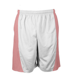 9"  ADULT  ATHLETIC SHORTS - Pink, M