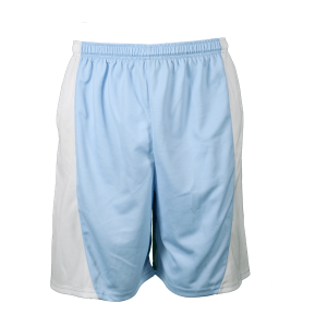 5"  ADULT  ATHLETIC SHORTS - Columbian Blue, M