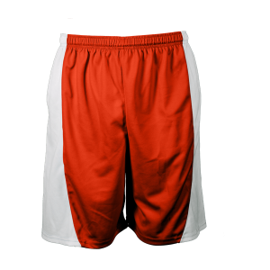 5"  ADULT  ATHLETIC SHORTS - Orange, M
