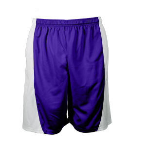 5"  ADULT  ATHLETIC SHORTS - Purple, M