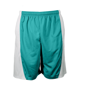 5"  ADULT  ATHLETIC SHORTS - Teal, M