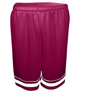 9"  ADULT  ATHLETIC SHORTS - Fuchsia, M