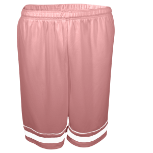 9"  ADULT  ATHLETIC SHORTS - Pink, M