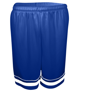 9"  ADULT  ATHLETIC SHORTS - Royal Blue, M
