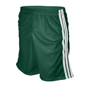 9"  ADULT  ATHLETIC SHORTS - Dark Green, M