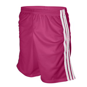 9"  ADULT  ATHLETIC SHORTS - Fuchsia, M
