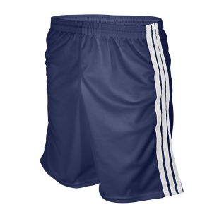 9"  ADULT  ATHLETIC SHORTS - Navy Blue, M