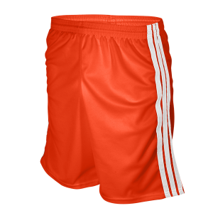9"  ADULT  ATHLETIC SHORTS - Orange, M