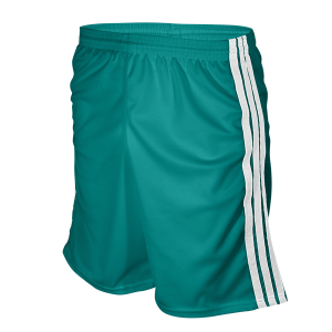9"  ADULT  ATHLETIC SHORTS - Teal, M