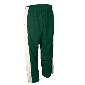 ADULT  BREAKAWAY PANTS - Dark Green, M