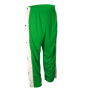 ADULT  BREAKAWAY PANTS - Kelly Green, M