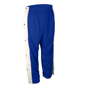 ADULT  BREAKAWAY PANTS - Royal Blue, M