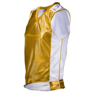 ADULT  REVERSIBLE JERSEY - Gold, M
