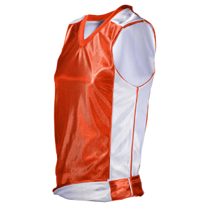 ADULT  REVERSIBLE JERSEY - Orange, M
