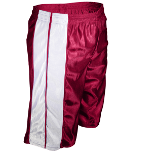 9"  ADULT  ATHLETIC SHORTS - Cardinal, M
