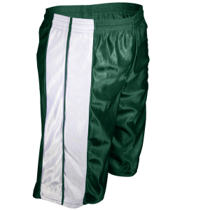 9"  ADULT  ATHLETIC SHORTS - Dark Green, M